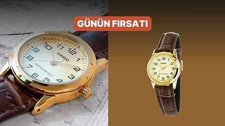 Günün Fırsatı: Sade Tasarımıyla Her Kombine Uyum Sağlayan Casio Kol Saati İndirimde!