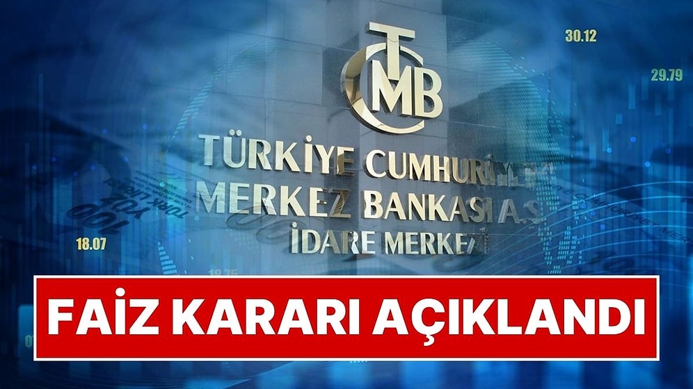 Merkez Bankası Politika Faizini Yüzde 37'de Sabit Bıraktı
