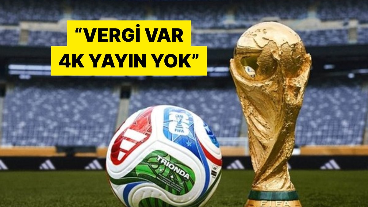 TRT'nin Dünya Kupası Maçlarını 4K Yayınlamayacak Olması Tepkilerin Odağında