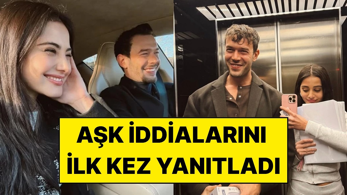 Aytaç Şaşmaz ve Helin Kandemir Aşk İddialarına Cevap Verdi