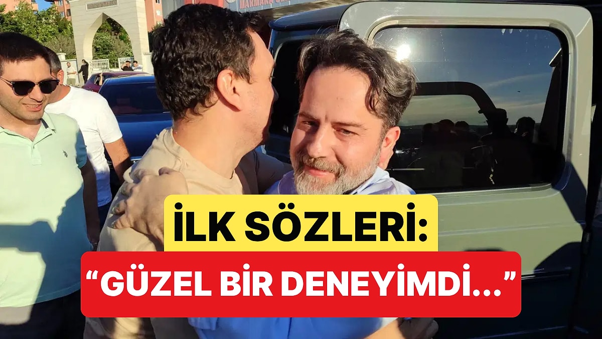 Erden Timur'un Tahliye Sonrası İlk Sözleri "Çok Şükür" Oldu
