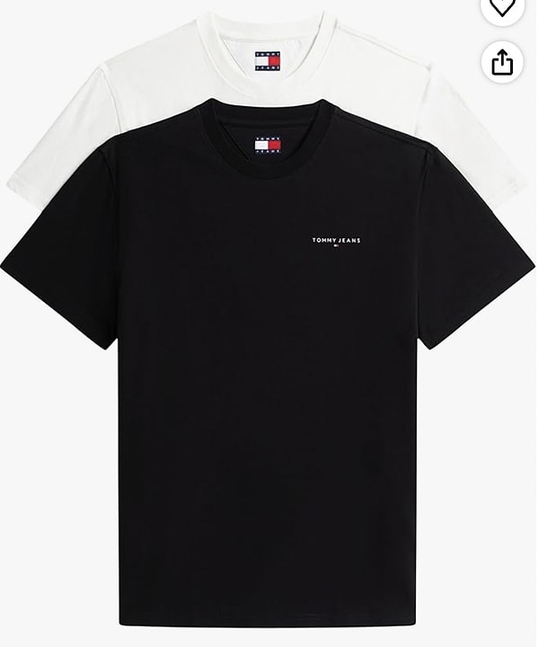 Tommy Jeans slim linear erkek ikili t shirt paketi 2.662,76 TL yerine %43 net fiyat düşüşüyle sadece 1.509,50 TL!