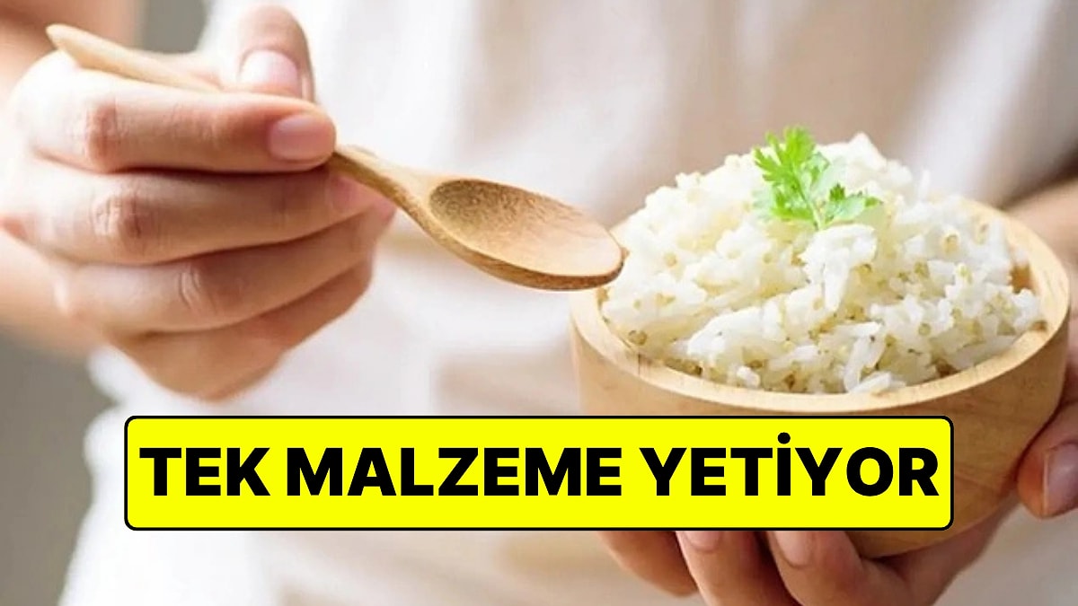 Pilavın Tane Tane Olmasını Sağlayan Basit Yöntem: Tek Bir Malzeme Yetiyor