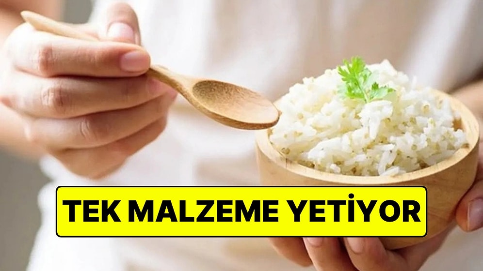 Pilavın Tane Tane Olmasını Sağlayan Basit Yöntem: Tek Bir Malzeme Yetiyor