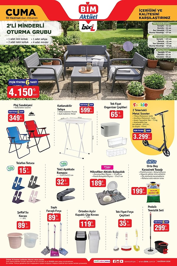 Minderli Oturma Grubu 2'li 4.150 TL