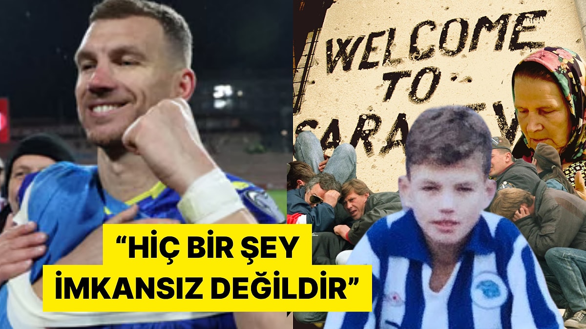Edin Dzeko'dan Bosnalı Çocuklara Duygu Dolu Mektup