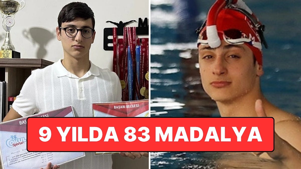 Hiperaktivite Teşhisi Onu Havuzla Buluşturdu: 9 Yılda 83 Madalyalık Başarı Hikayesi