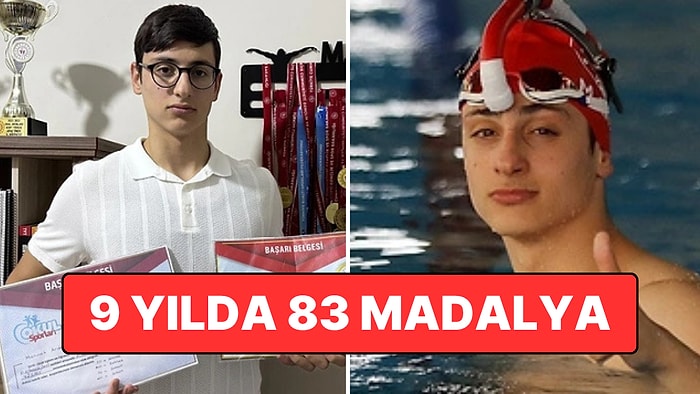Hiperaktivite Teşhisi Onu Havuzla Buluşturdu: 9 Yılda 83 Madalyalık Başarı Hikayesi
