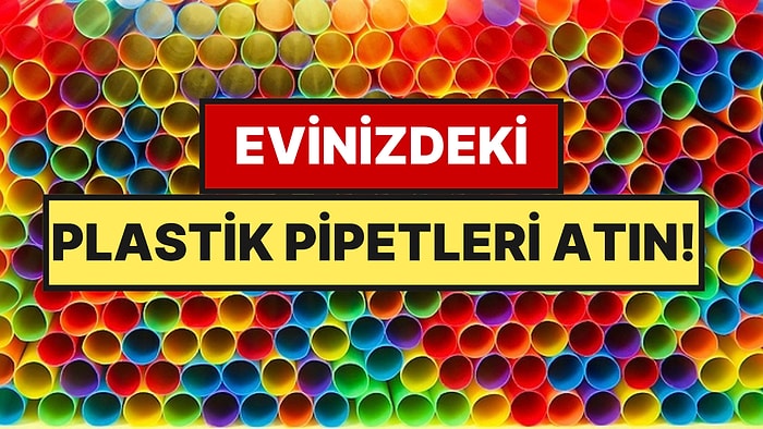 Bu Yaz Soğuk İçecekleri Plastik Pipetle İçmeyin Çağrısı Yapıldı