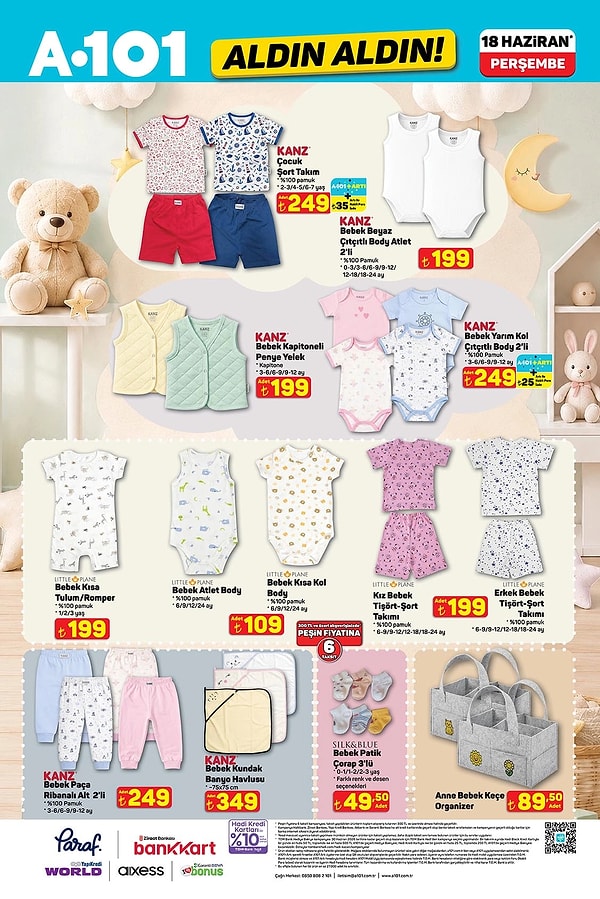 Kanz Çocuk Şort Takım 249 TL