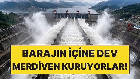 Barajın İçine Gemi Asansörü Gibi Çalışacak Dev Sistem Kuruyorlar