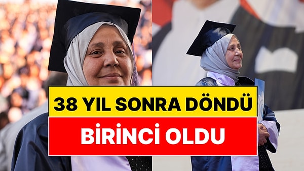 Kanser Nedeniyle Ara Verdi: 38 Yıl Sonra Mezun Oldu