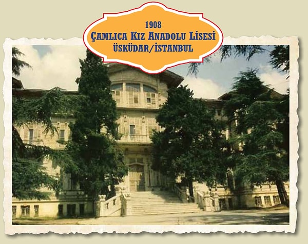 Çamlıca Kız Lisesi olarak da kullanıldı