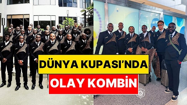 Kongo Milli Takımı'nın Kombini Gündem Oldu