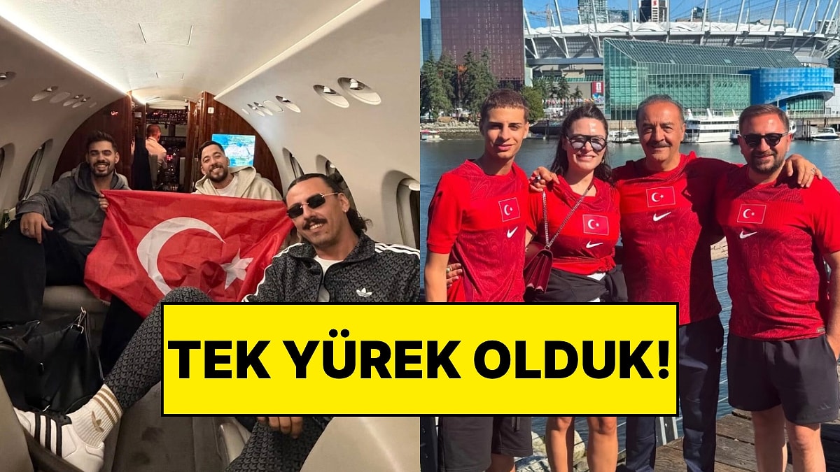 Dünya Kupası’ndaki İlk Maçımızda Ünlü İsimlerin Milli Takım Paylaşımları