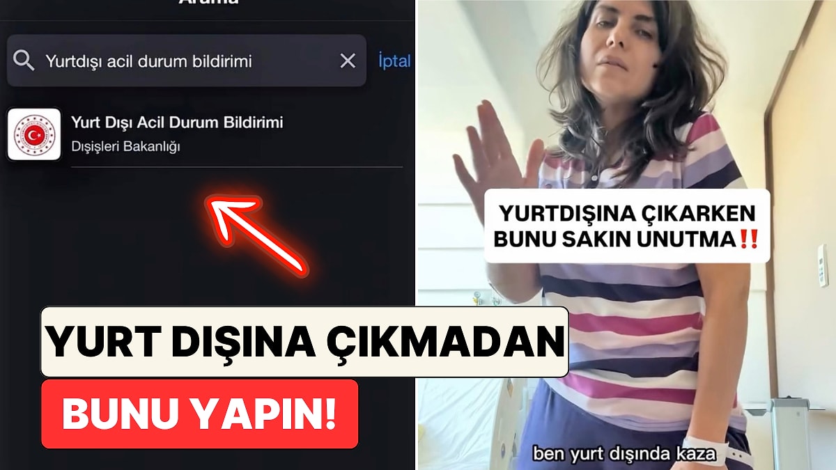 Yurt dışına çıkacaklar için e-Devlet'ten hayat kurtaran acil durum özelliği