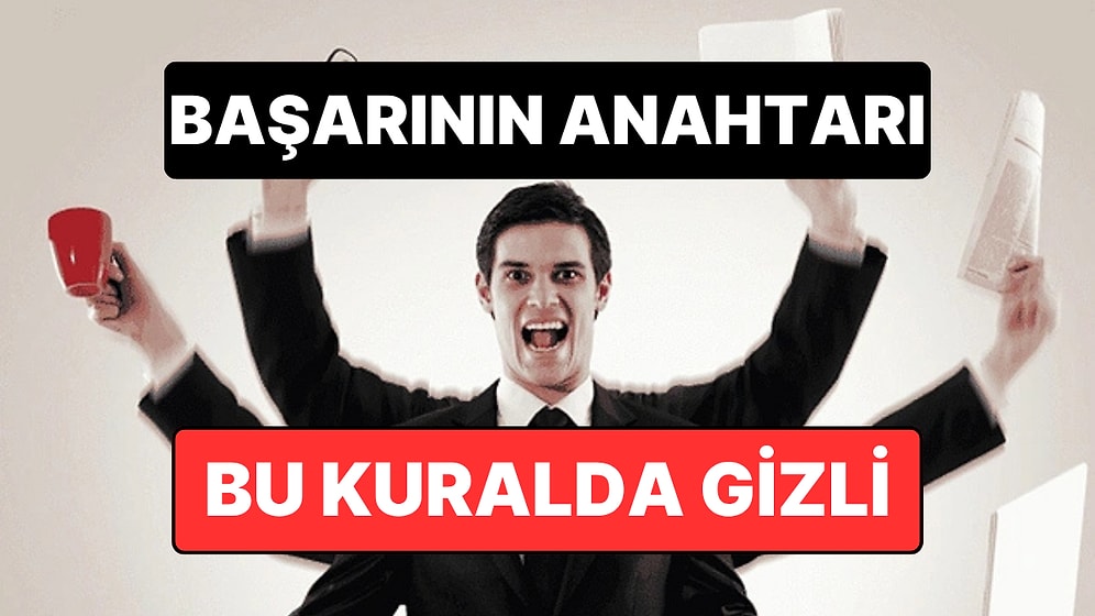 Her Gün 90 Dakika Yetiyor: İlginç Odak Kuralıyla Hayatınızı Değiştirecek Basit Sistem