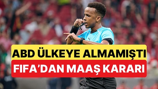 ABD'nin Vize Vermediği Hakem Omar Artan'a FIFA Maaş Ödeyecek