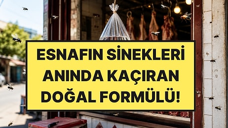 Ne İlaç Ne Sprey: Kasaplar Yıllardır Sinekleri Kaçırmak İçin Bu Yöntemi Kullanıyor