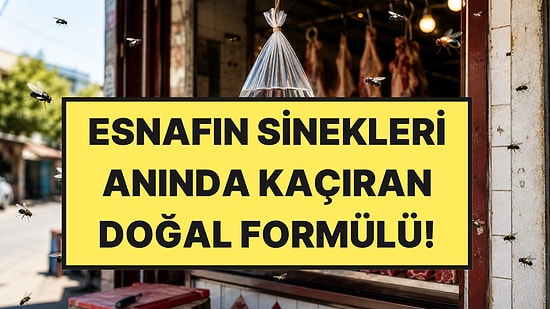 Ne İlaç Ne Sprey: Kasaplar Yıllardır Sinekleri Kaçırmak İçin Bu Yöntemi Kullanıyor