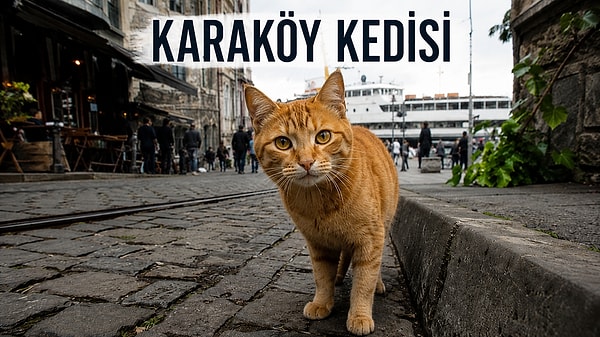 4. Karaköy kedileri: Hareketli, meraklı, fırsatçı