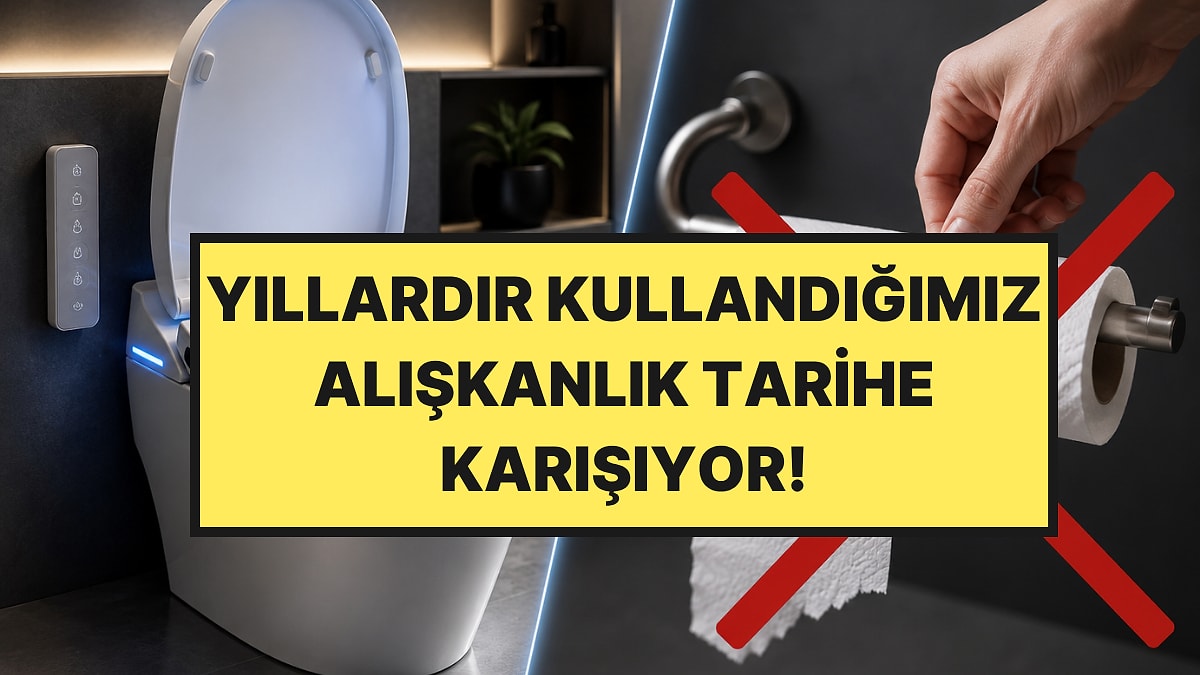 Tuvalet kağıdı devri 2026'da tamamen bitiyor