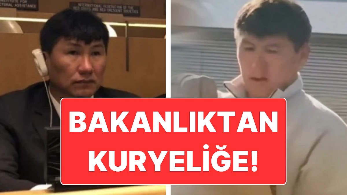 Kırgız Bakan ABD’de Amazon Kuryesi Oldu: "İşime Büyük Saygı Duyuyorum"