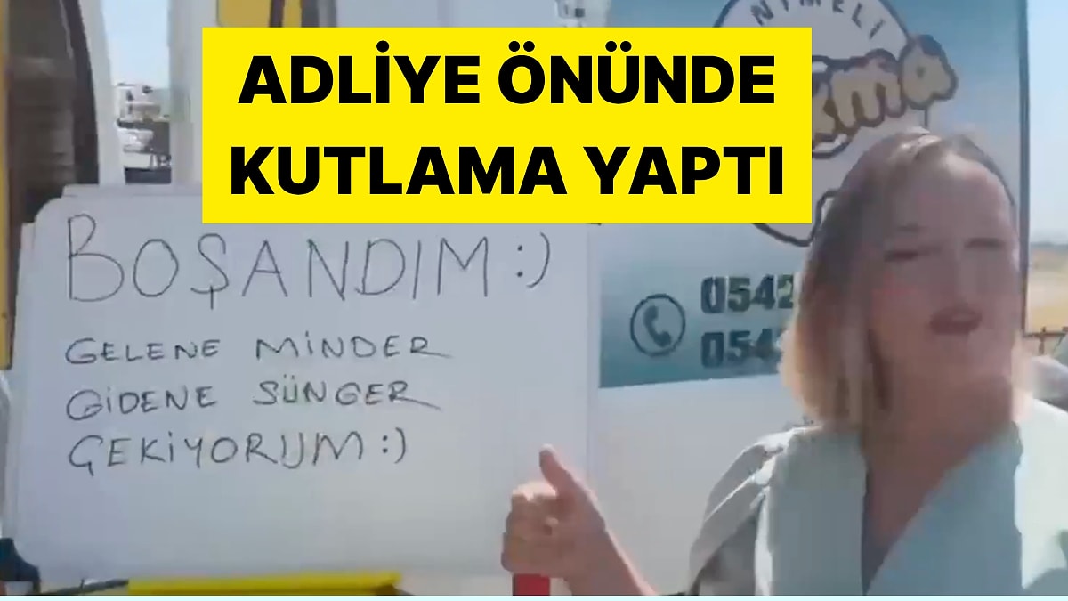 Balıkesir'de Bir Kadın Boşanma Davasını Davul Zurnayla Kutladı