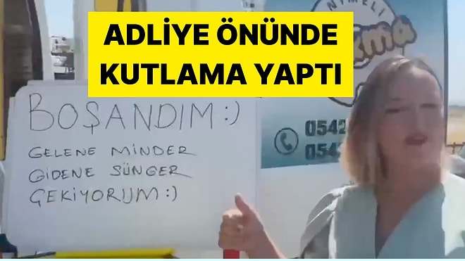 Balıkesir'de Bir Kadın Boşanma Davasını Davul Zurnayla Kutladı