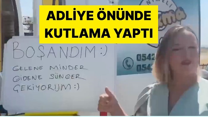 Balıkesir'de Bir Kadın Boşanma Davasını Davul Zurnayla Kutladı