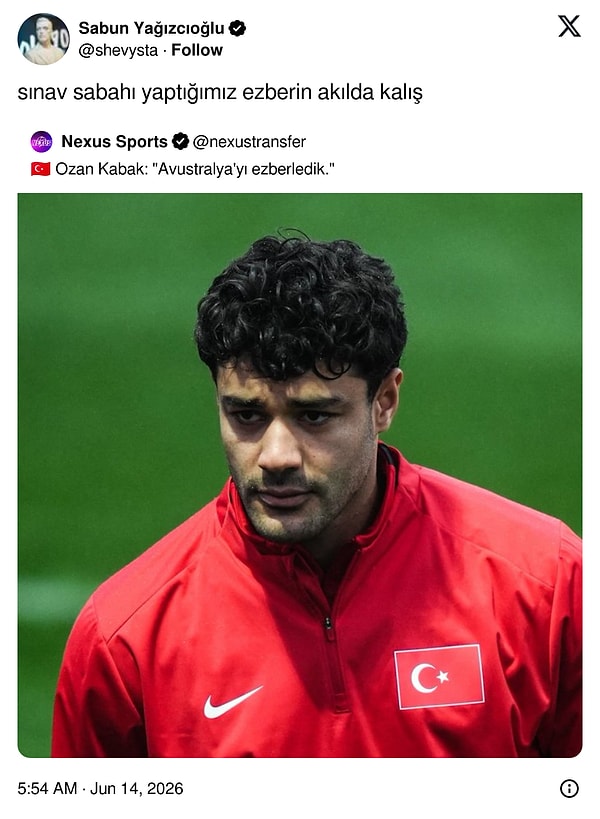 Ezberimiz pek iyi değil.
