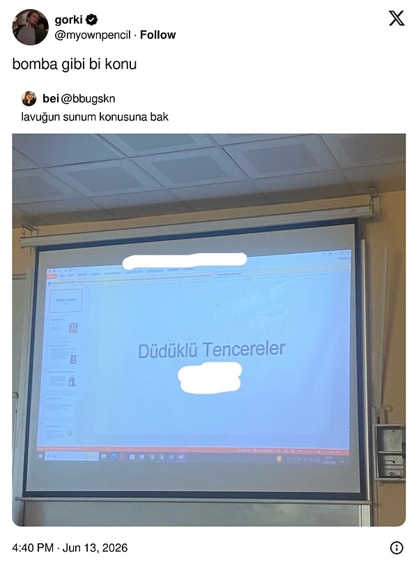 Sınavda patlamayın da...