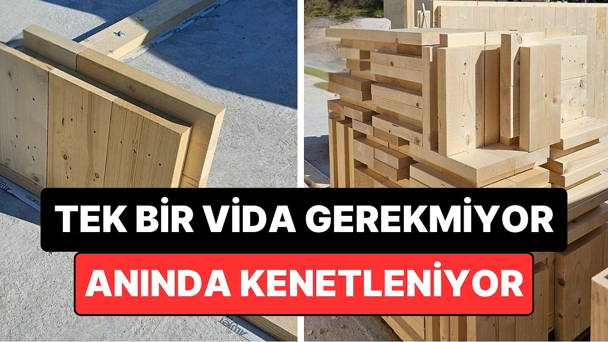 Birbirine Kenetlenen Ahşap Bloklar İnşaat Sektörünü Değiştirebilir