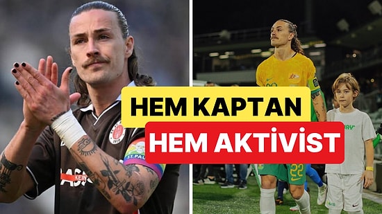 St. Pauli'nin Kaptanı ve Avustralya'nın Milli Futbolcusu Jackson Irvine, Aktivist Kişiliğiyle Dikkat Çekiyor