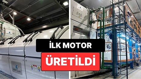 Hidrojenle Çalışan Dev Motor İlk Kez Elektrik Verdi