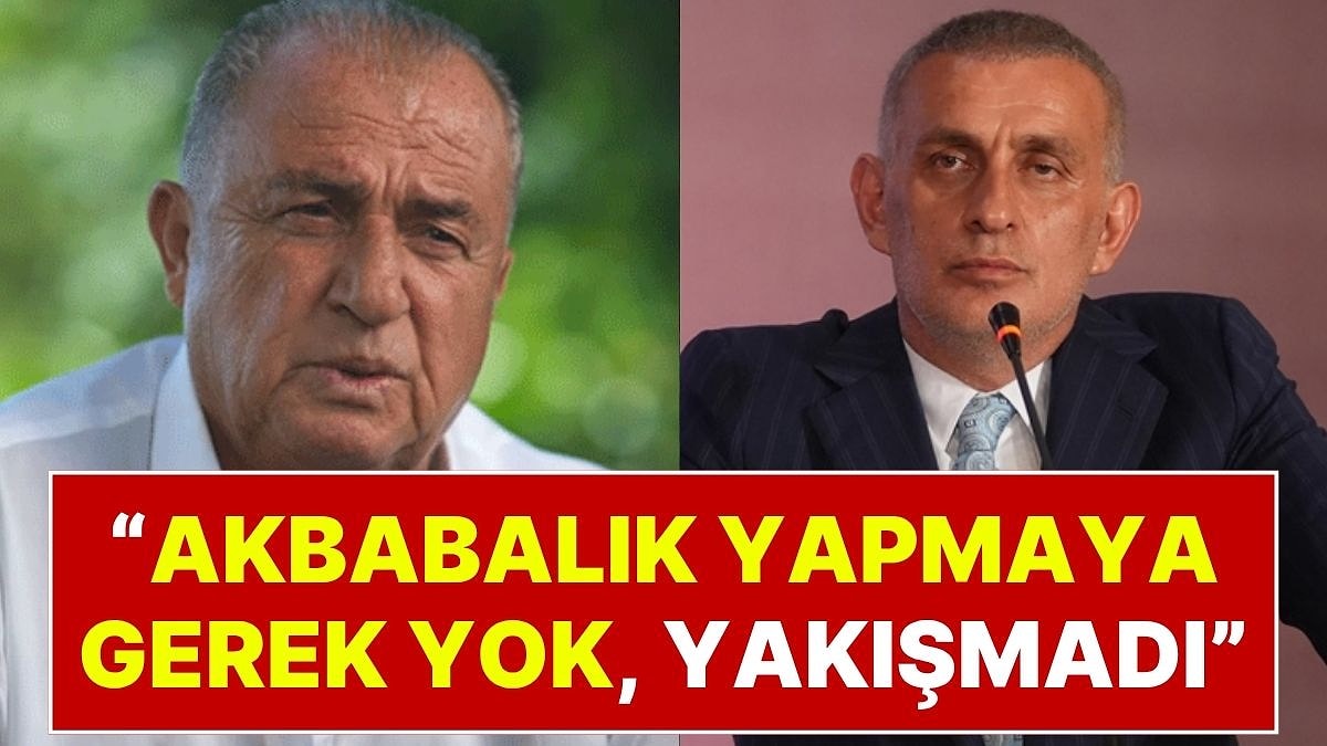 TFF Başkanı İbrahim Hacıosmanoğlu: “Akbabalık, Sırtlanlık Yapmaya Gerek Yok, Fatih Terim’e Yakıştıramadım”