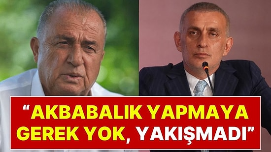 TFF Başkanı İbrahim Hacıosmanoğlu: “Akbabalık, Sırtlanlık Yapmaya Gerek Yok, Fatih Terim’e Yakıştıramadım”