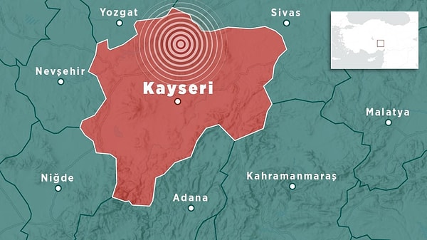 Kayseri’nin Pınarbaşı ilçesi, gece saatlerinden itibaren hareketli dakikalara sahne oldu.