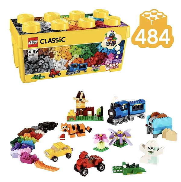 Çocukların motor becerilerini geliştiren LEGO Classic yaratıcı yapım kutusu sepete özel indirimli fiyatıyla!