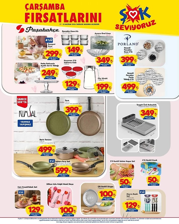 4'lü Paşabahçe Bouquet Kase 299 TL