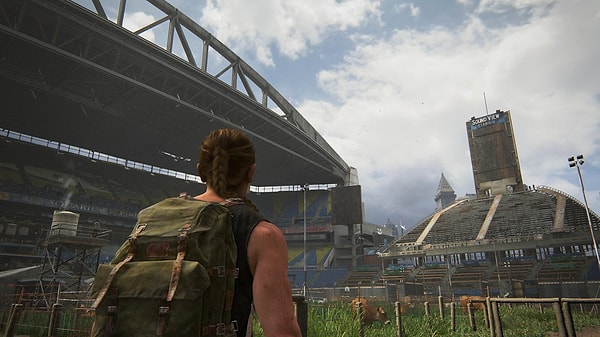 The Last of Us Part II'de SoundView Stadium WLF'nin ana üssü olarak tasarlandı.