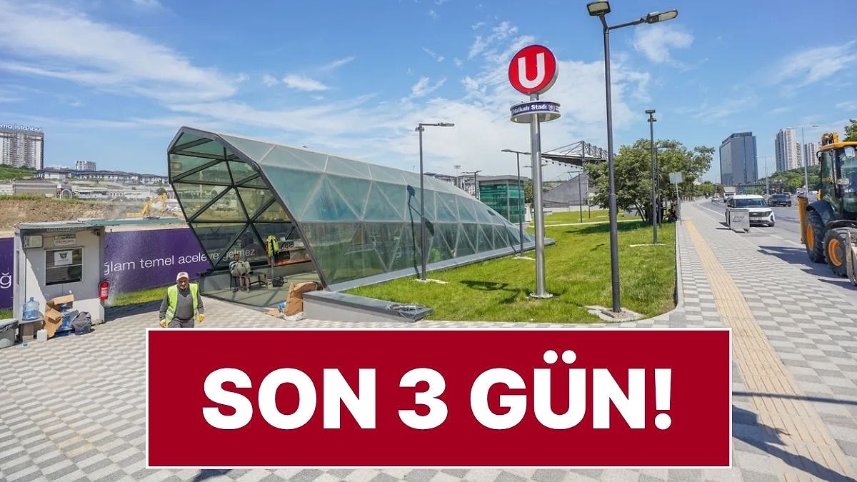 Halkalı-İstanbul Havalimanı Arası 30 Dakikaya İniyor: Yeni Metro Hattı İçin Tarih Verildi