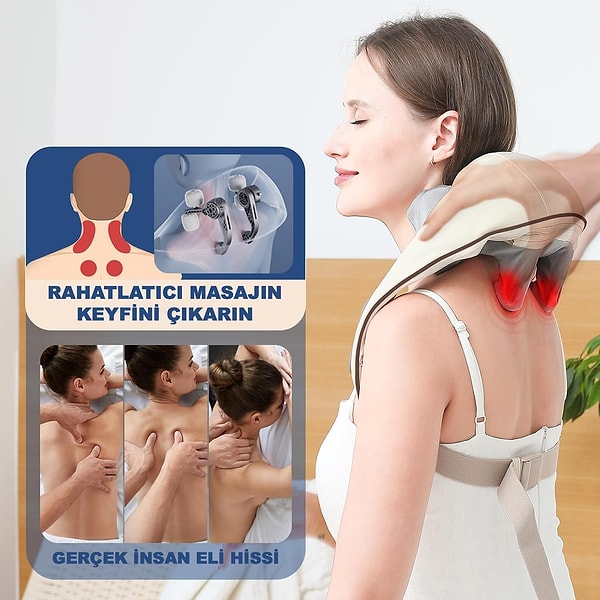 Günün tüm yorgunluğunu unutturan masaj aletini kendinize hediye edin.