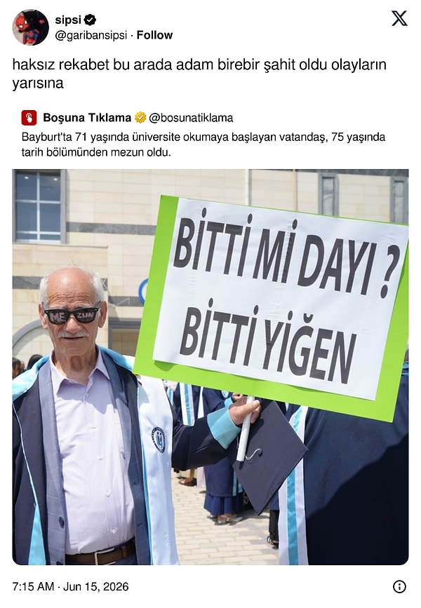 Avantaja çevirmiş.
