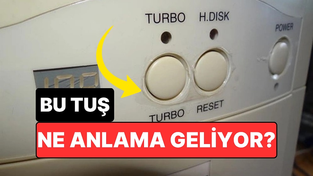 Eski Bilgisayarlardaki TURBO Düğmesi Ne İşe Yarıyordu?