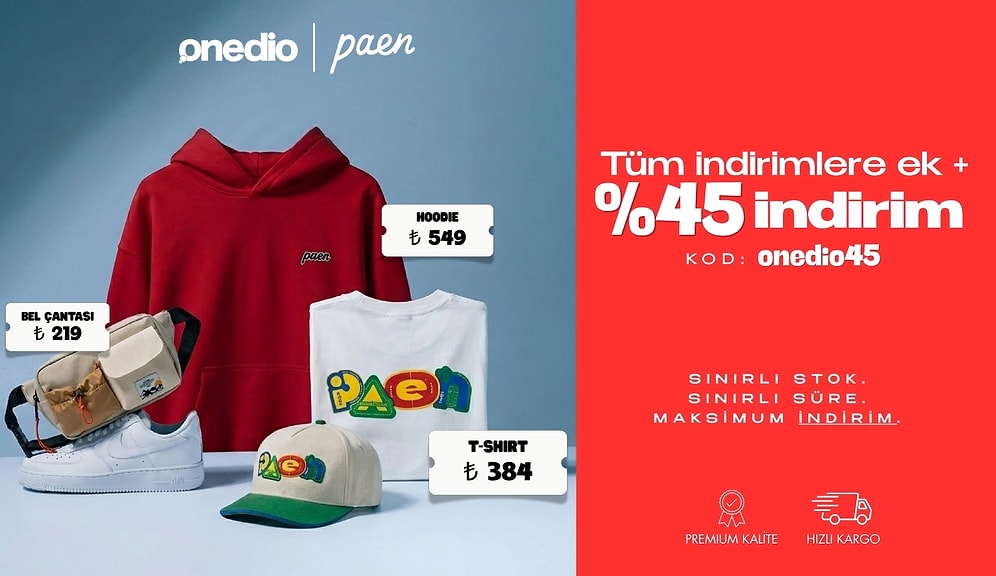 Sepette Onedio45 Kodu İle Piyasada En Ucuz!