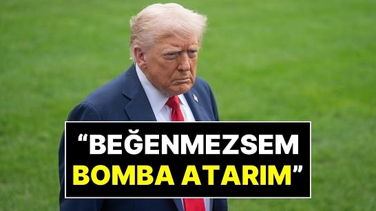Donald Trump: “Bu Bir Mutabakat Zaptı, Beğenmezsem Bomba Atmaya Yeniden Başlayacağız”