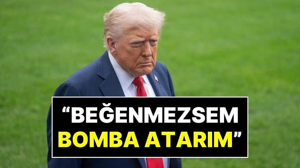 Donald Trump: “Bu Bir Mutabakat Zaptı, Beğenmezsem Bomba Atmaya Yeniden Başlayacağız”