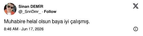 Soru sosyal medyada da gündem oldu.