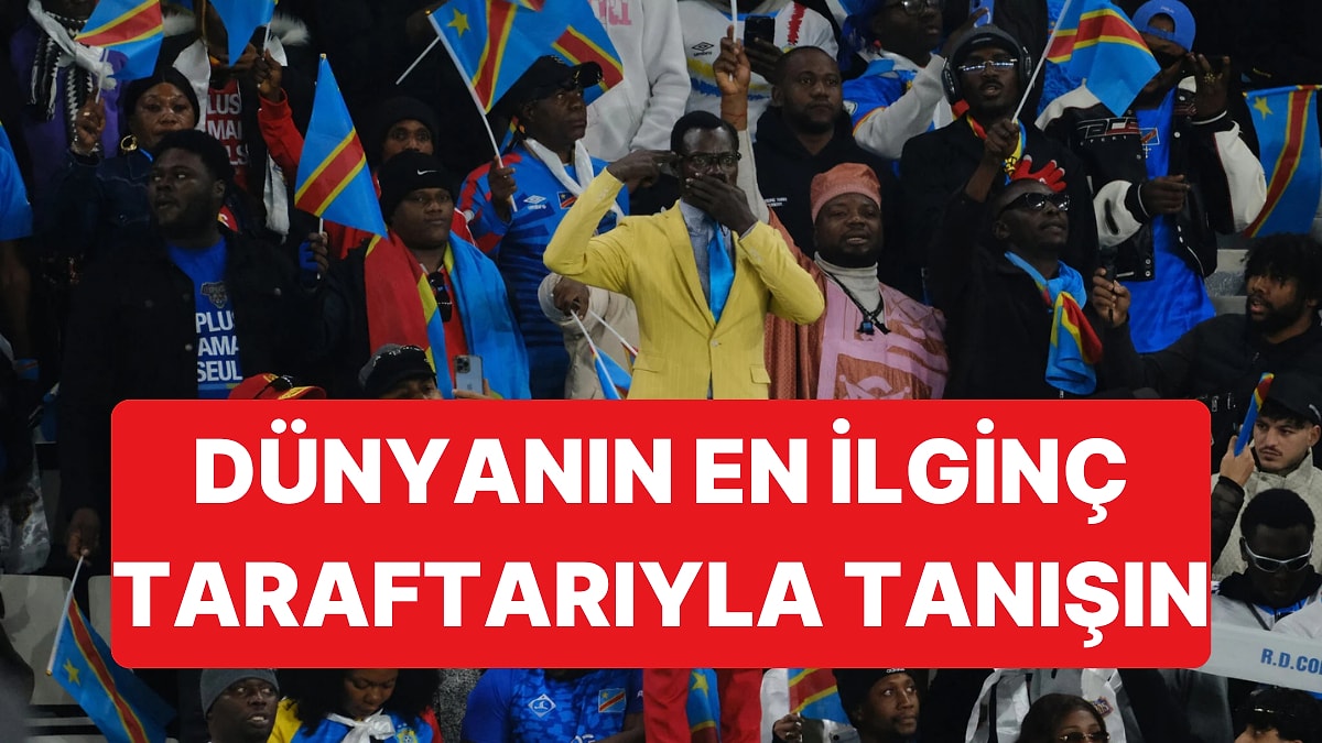 Demokratik Kongo Tribünlerindeki İlginç Taraftarının Ardında Çok Derin Bir Hikaye Var